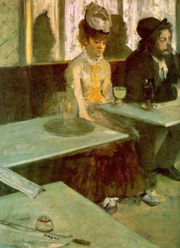 Edgar Degas Absinthe Drinker_t France oil painting art